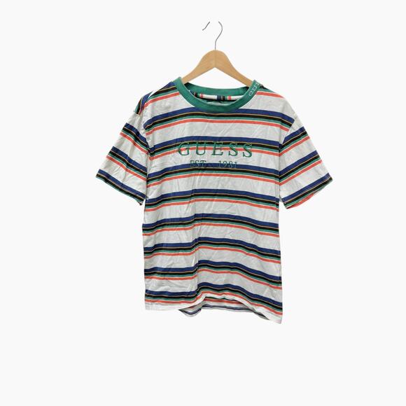 Vintage Guess T-Shirt Embroidered Logo Bundle of 2 Men’s Size Medium - Picture 2 of 14